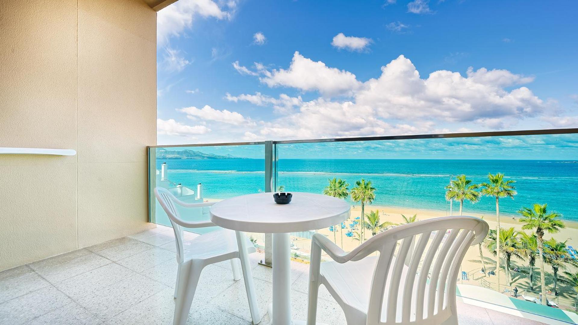 Chambre Lits Jumeaux avec Vue sur la Mer et Accès au Spa Inclus